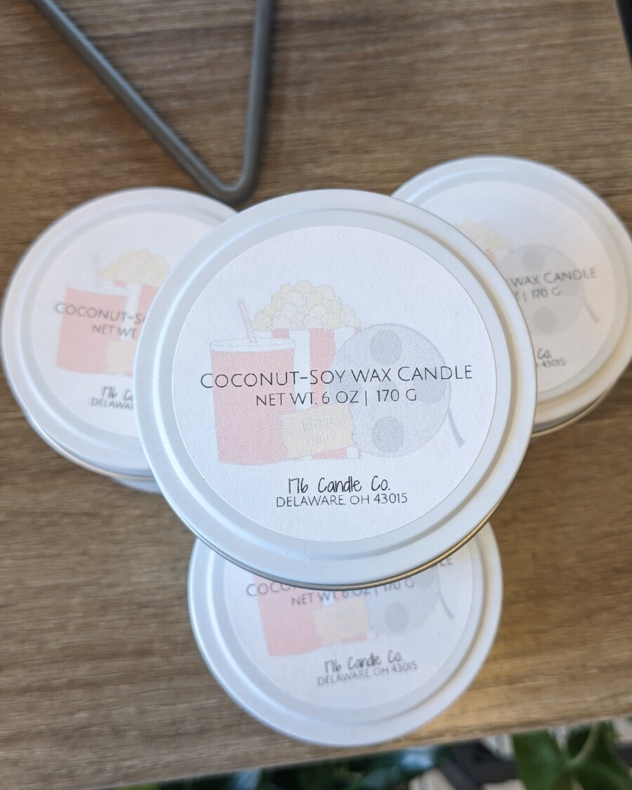 176 Candle Co. 6 oz Candle